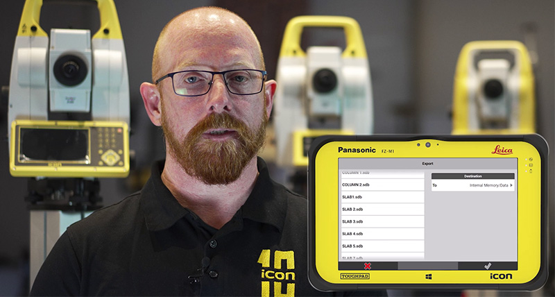 Leica iCON field v7.5: XML and point cloud improvements